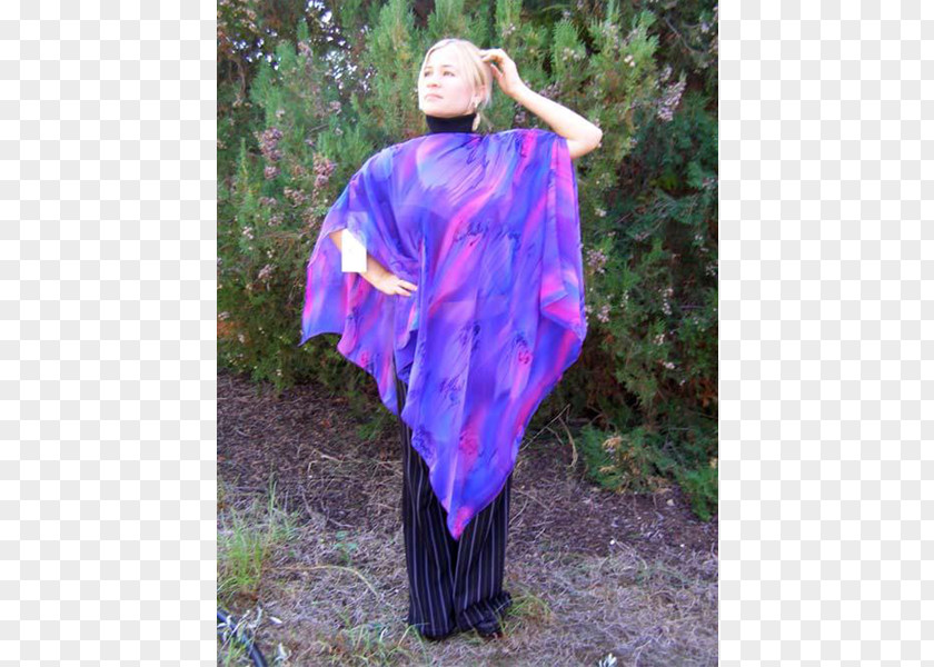 Hand Painted Robe Clothing Outerwear Cape Cloak PNG