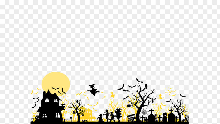 Horror Themes Halloween Jack-o-lantern Clip Art PNG