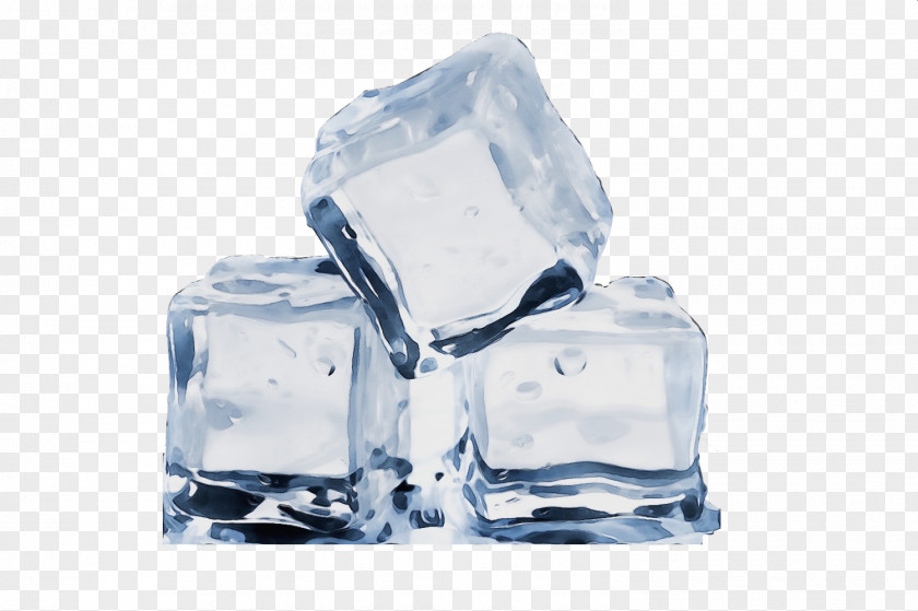 Gemstone Glass Ice Cube PNG