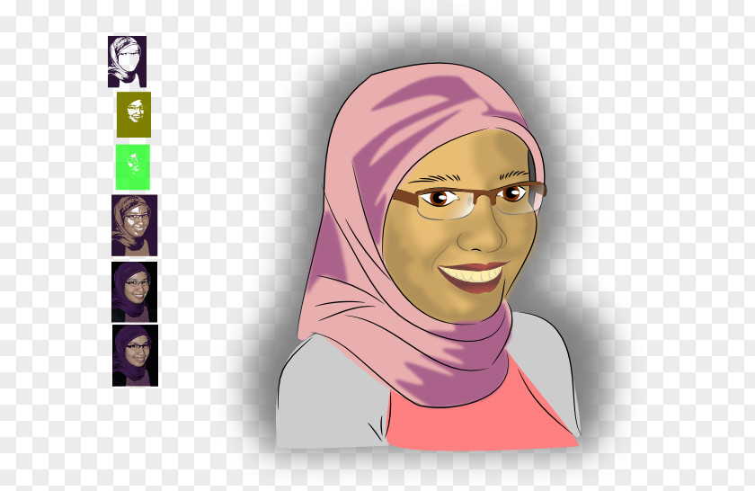 Hijab Muslim Woman Clip Art PNG