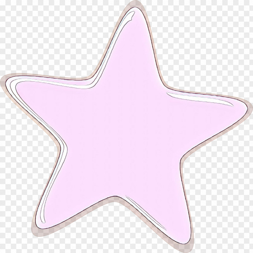 Material Property Star Pink PNG