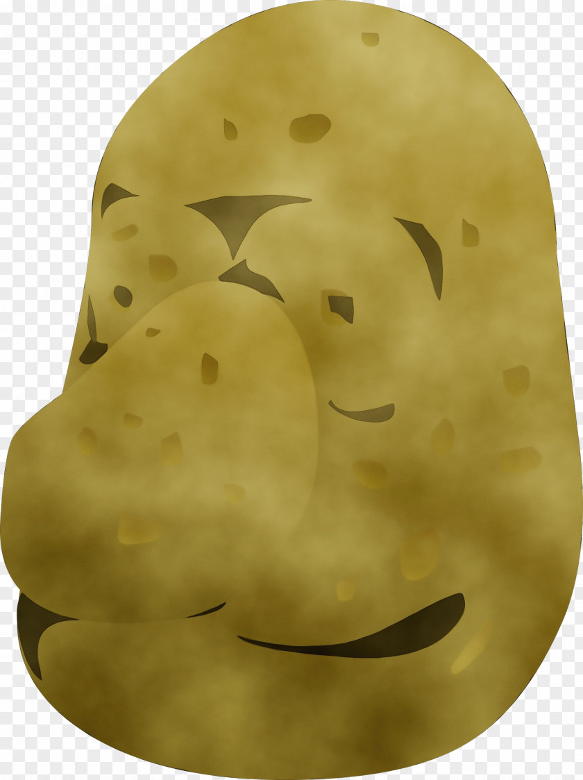 Metal Potato Yellow Headgear PNG