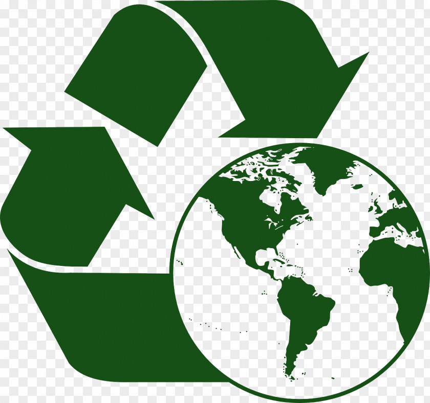 Recycle World Map Globe Clip Art PNG