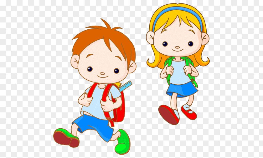 School Child Clip Art PNG