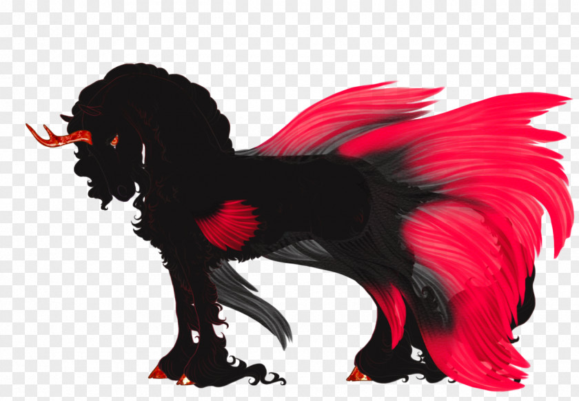 Voile Rooster Illustration Graphics Legendary Creature RED.M PNG