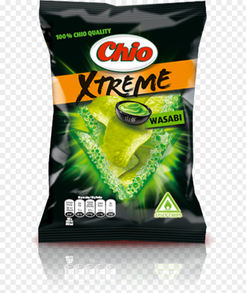 Cheese Potato Chip Wasabi Flavor Snack PNG