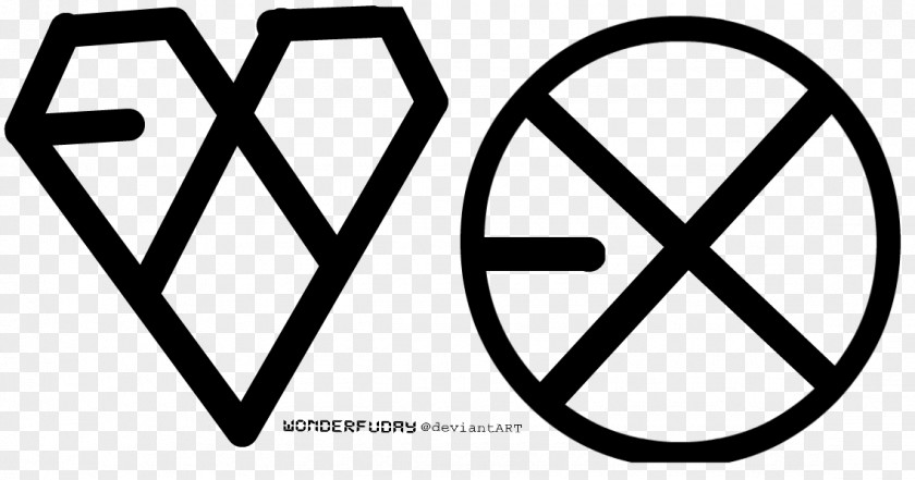 Design XOXO EXO K-pop Logo Miracles In December PNG