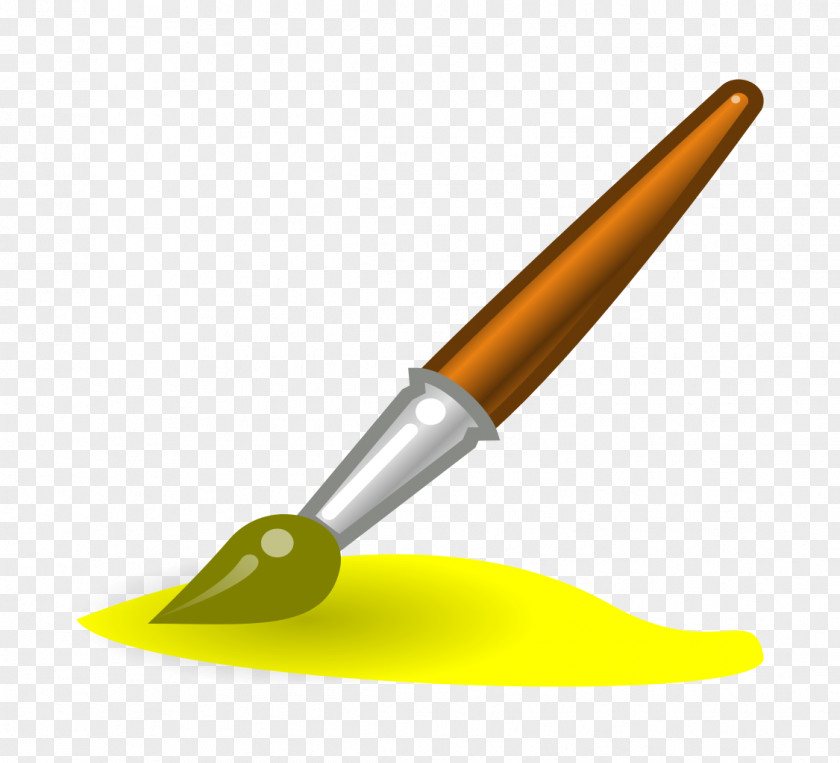 Hite Paintbrush Clip Art PNG