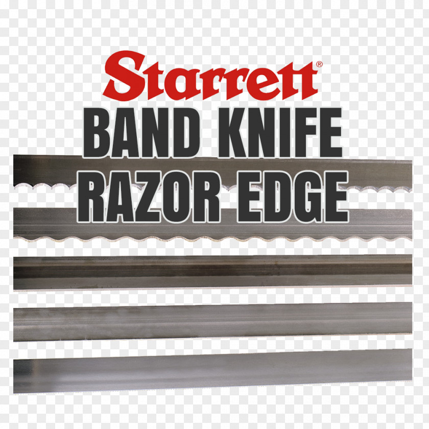 Knife Blade Band Saws L. S. Starrett Company PNG