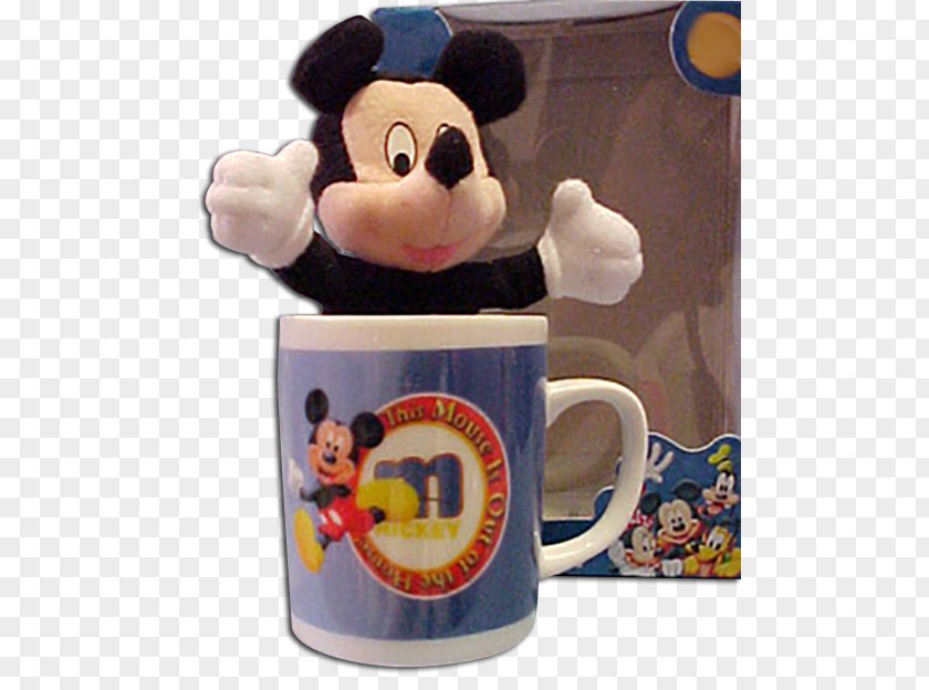 Mickey Mouse Coffee Cup Stuffed Animals & Cuddly Toys Mascot Plush PNG