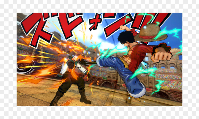 One Piece: Burning Blood Unlimited World Red Monkey D. Luffy Seeker PNG