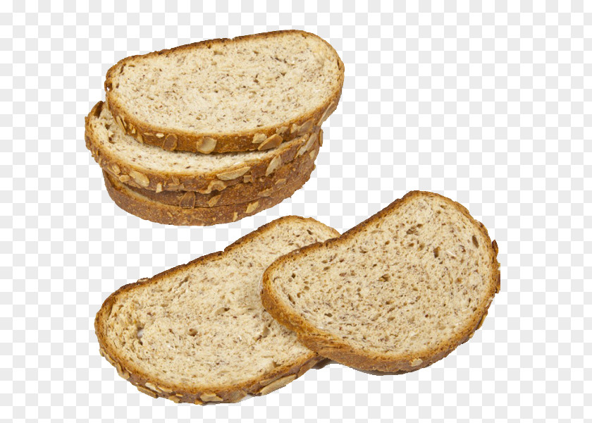 Pain De Campagne Rye Bread Zwieback Toast Brown Sliced PNG