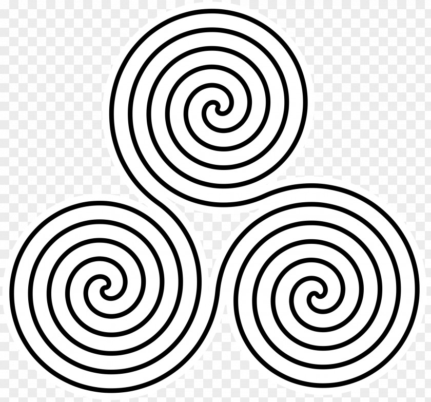 Spiral Triskelion Celtic Knot Celts Clip Art PNG
