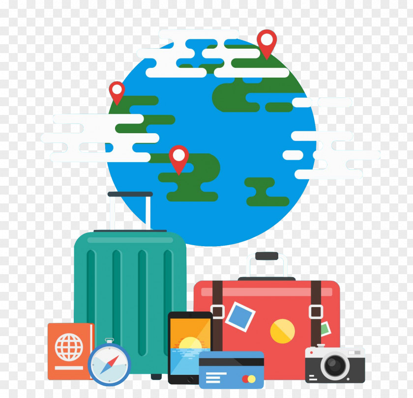 Travel Baggage Tourism PNG