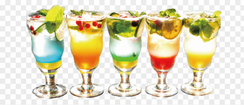 A Cocktail Of Various Flavors Garnish Juice Liqueur Gelatin Dessert PNG