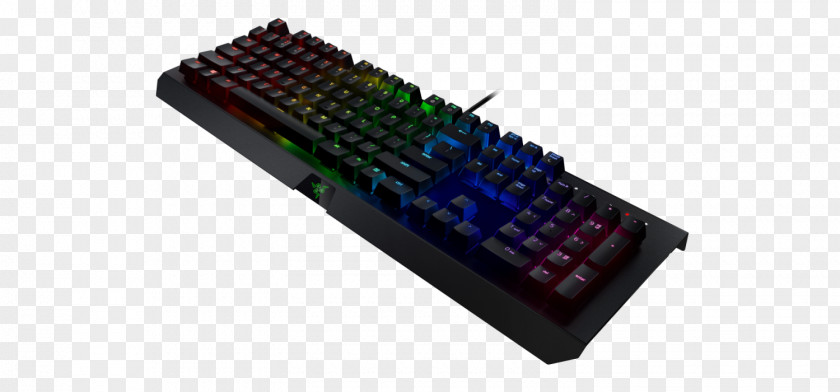 Black Widow Computer Keyboard Razer Inc. Gaming Keypad Personal PNG