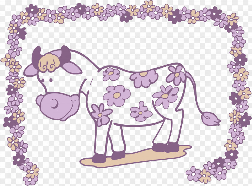 Cows Clipart Cattle Long-sleeved T-shirt Calf Clip Art PNG