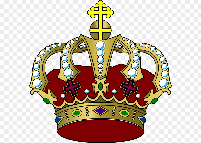 Crown Jewels King Monarch Clip Art PNG