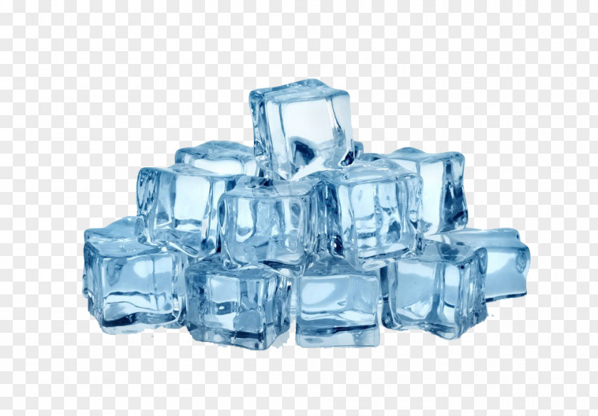Ice Photography Cube PNG