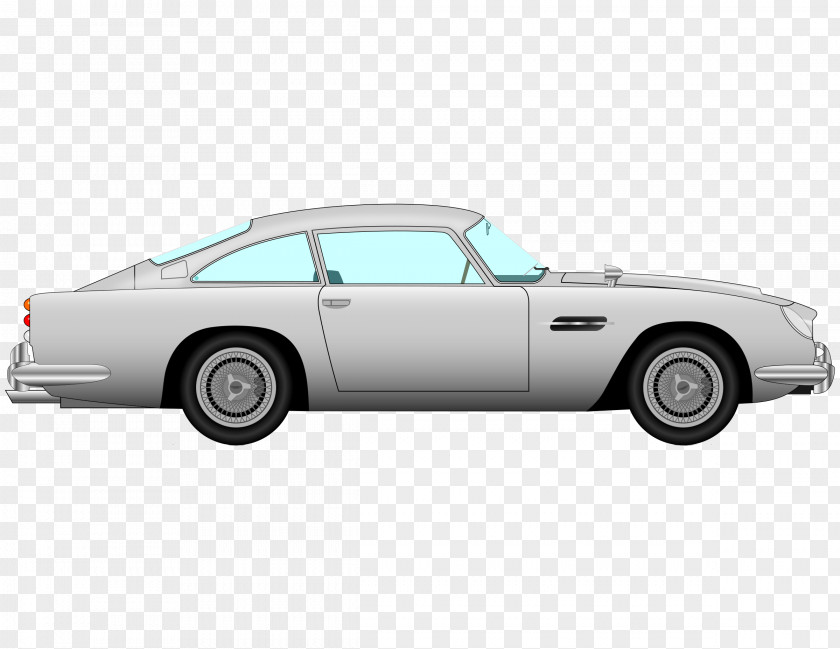 James Bond Aston Martin DB5 Car DB4 PNG