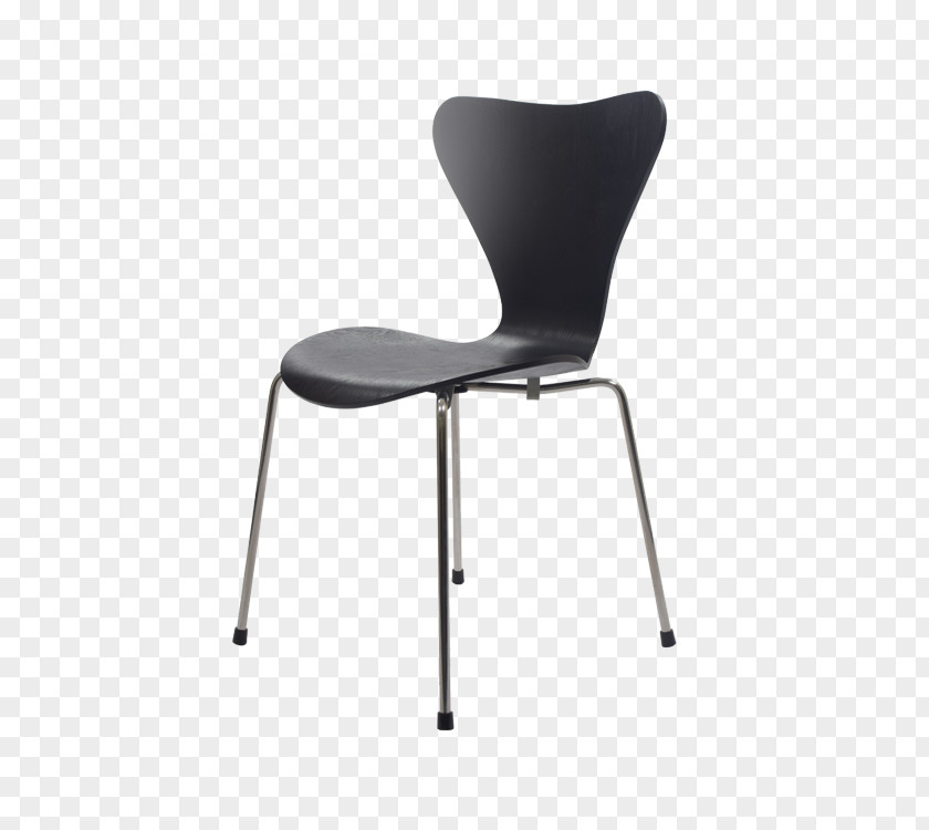 Arne Jacobsen Model 3107 Chair Furniture Gubi PNG
