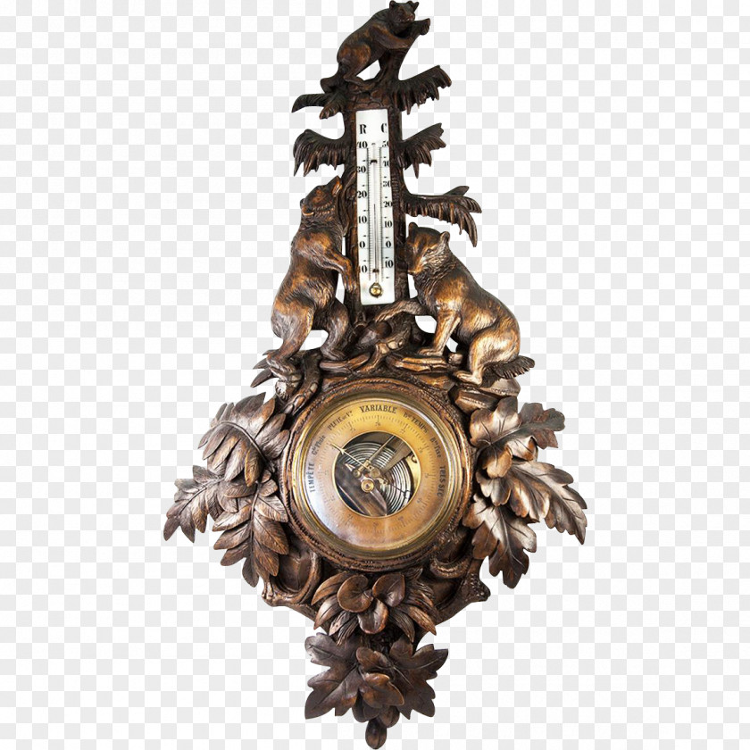 Barometer Cuckoo Clock 01504 Metal Cuckoos PNG