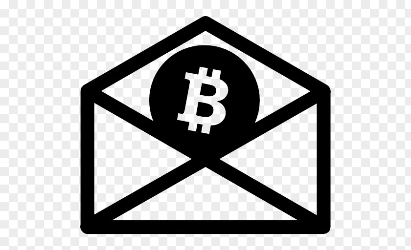 Bitcoin Email Cryptocurrency PNG