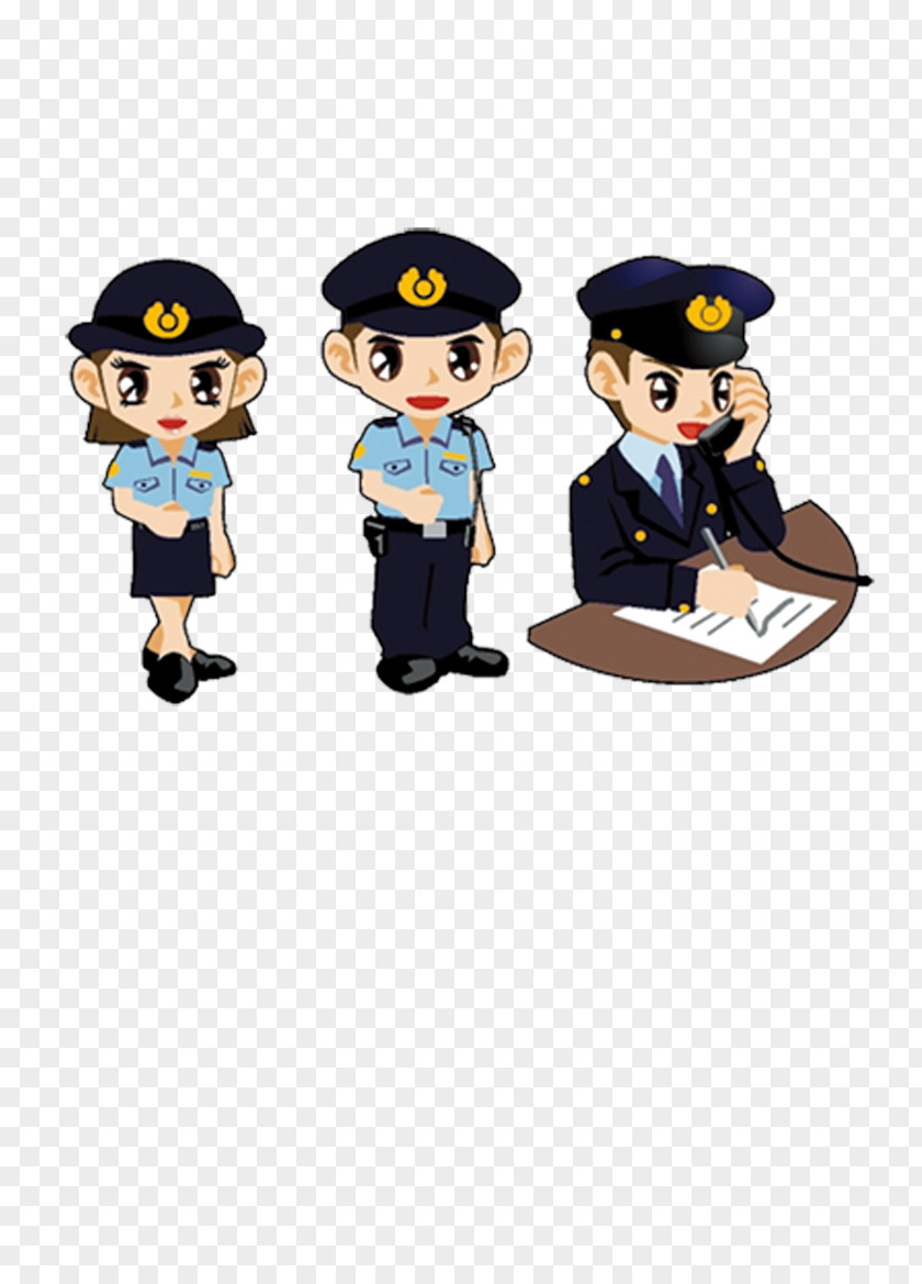 Cartoon Police Officer U0e01u0e32u0e23u0e4cu0e15u0e39u0e19u0e0du0e35u0e48u0e1bu0e38u0e48u0e19 PNG