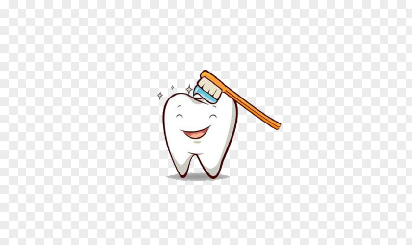 Cartoon Teeth Tooth Brushing Dentistry Clip Art PNG