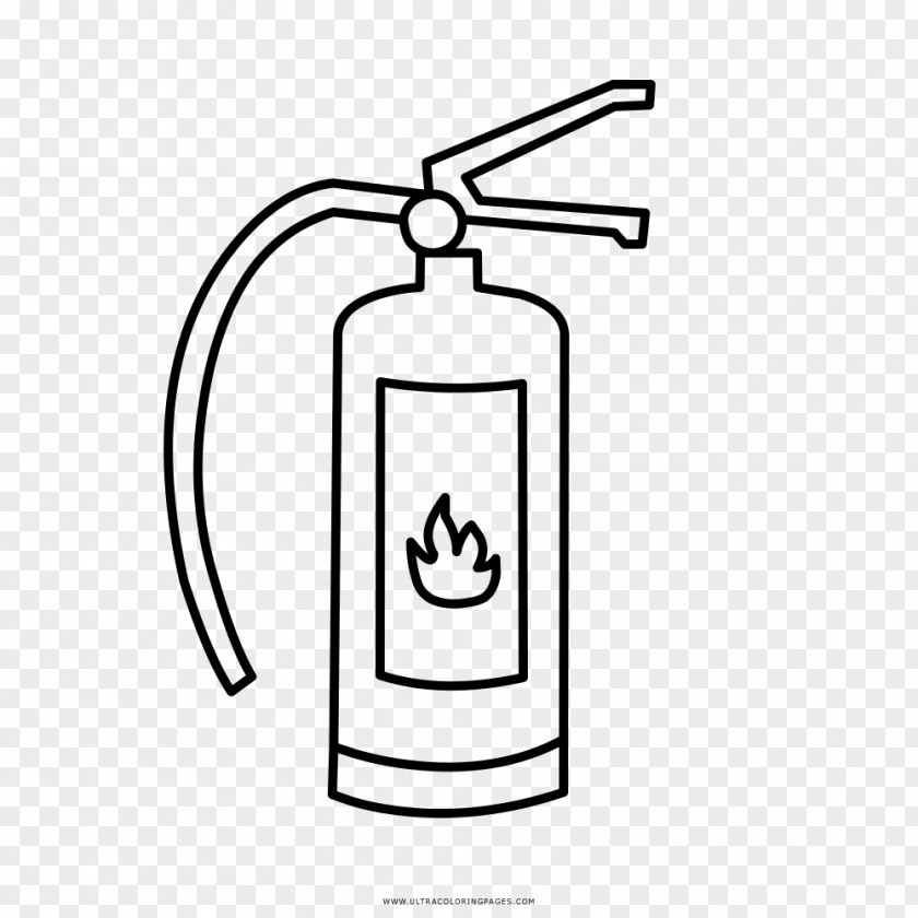 Fire Extinguishers Drawing Coloring Book PNG