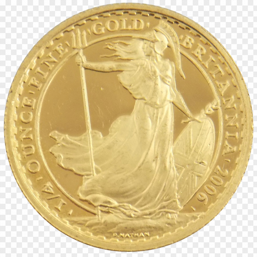 Gold Coins Floating Material Coin Medal PNG