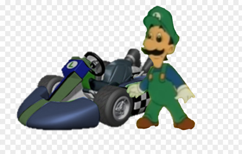 Luigi Mario Kart Wii Super & Yoshi PNG