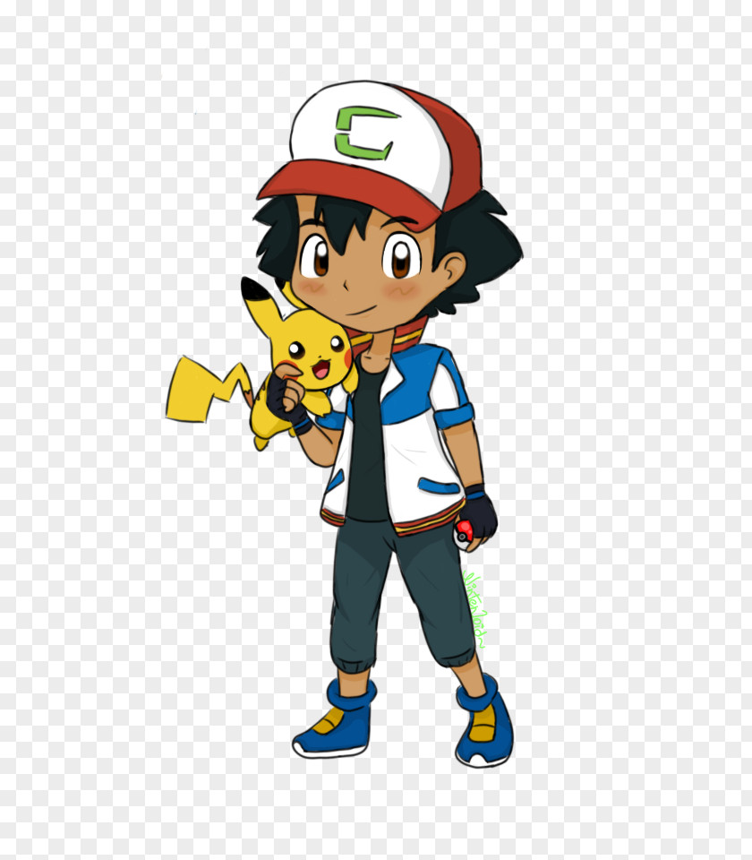 Pikachu Ash Ketchum Satoshi To Illustration 0 PNG