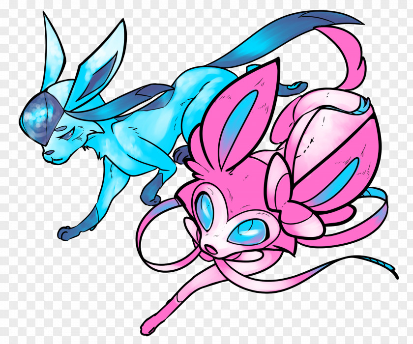 Pokemon Glaceon Pokémon Art Sylveon PNG