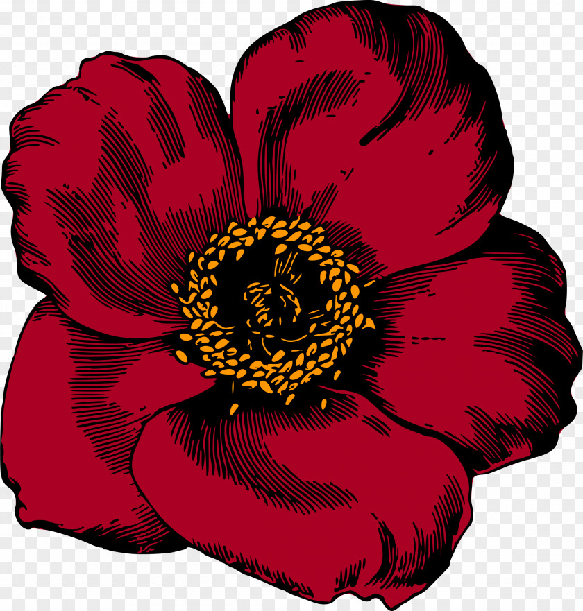 Rose Red Flower Clip Art PNG