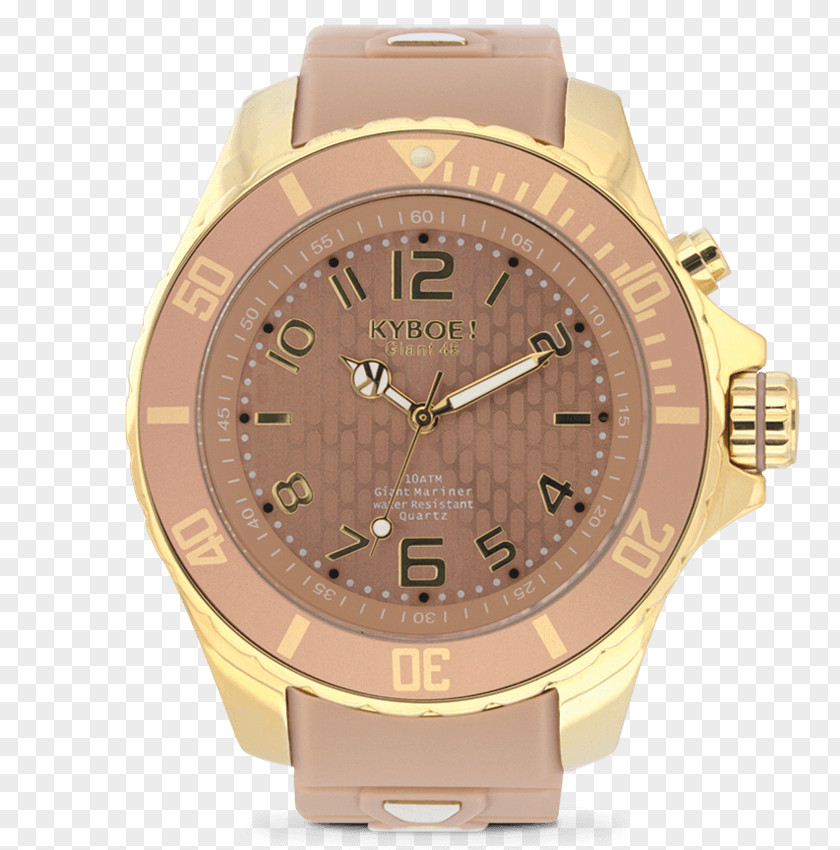 Sand Watch Kyboe Gold Stainless Steel PNG