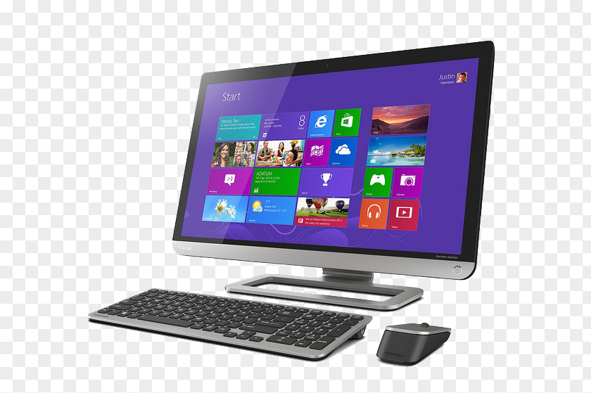 Laptop Toshiba S55T-B5233-PB-RC Satellite S55tb5233 Touchscreen Core I74710hq All-in-one S55 PNG