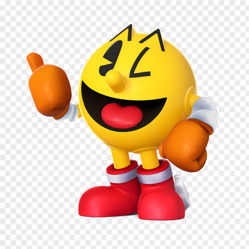 Packman Super Smash Bros. For Nintendo 3DS And Wii U Pac-Man PNG