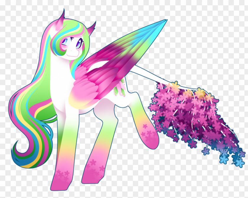 Rainbow Pony Power Princess Cadance Unicorn PNG