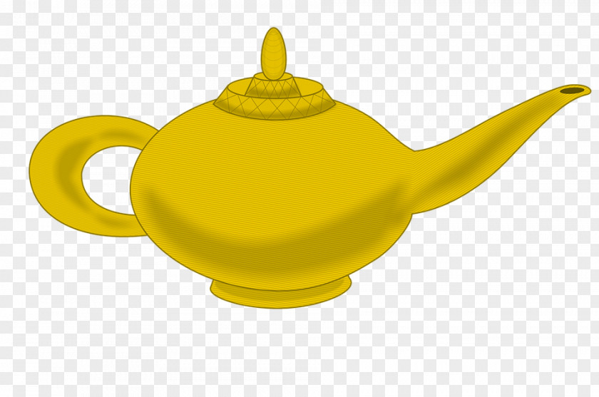 Tableware Lid Teapot Kettle Yellow PNG