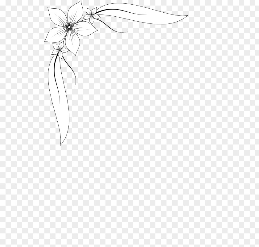 Wedding Flower Insect Drawing Line Art PNG