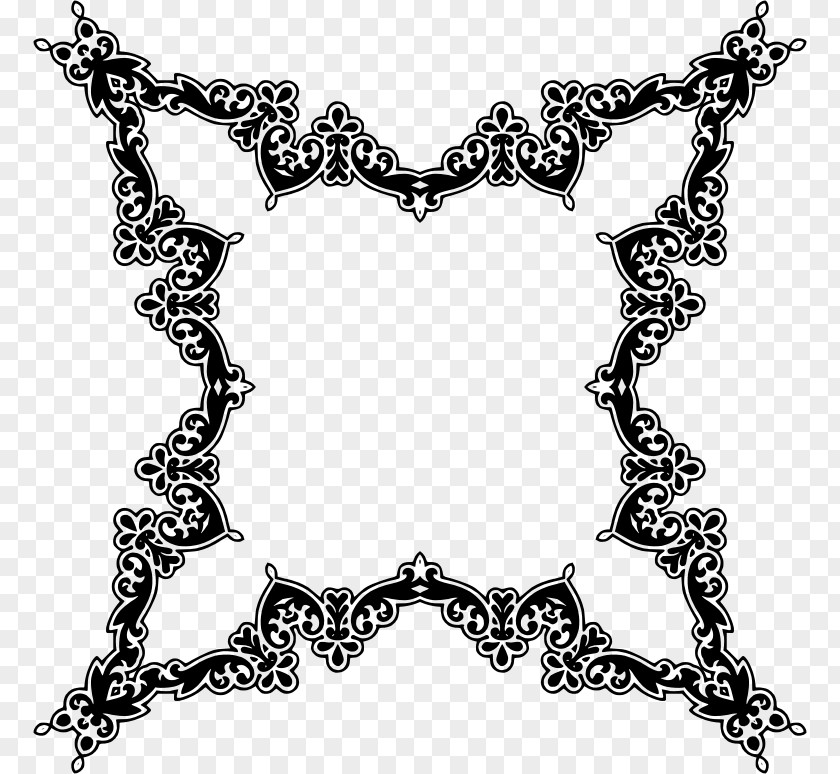 Black And White Art Clip PNG