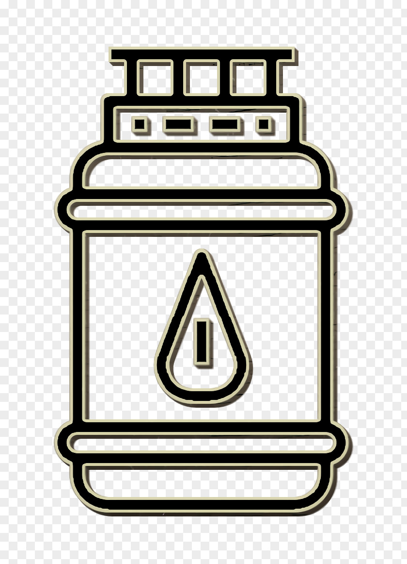 Gas Bottle Icon Home Equipment PNG
