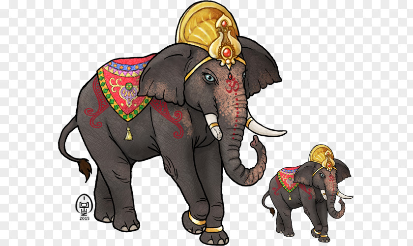 Indian Ganesha Elephant African Cartoon PNG