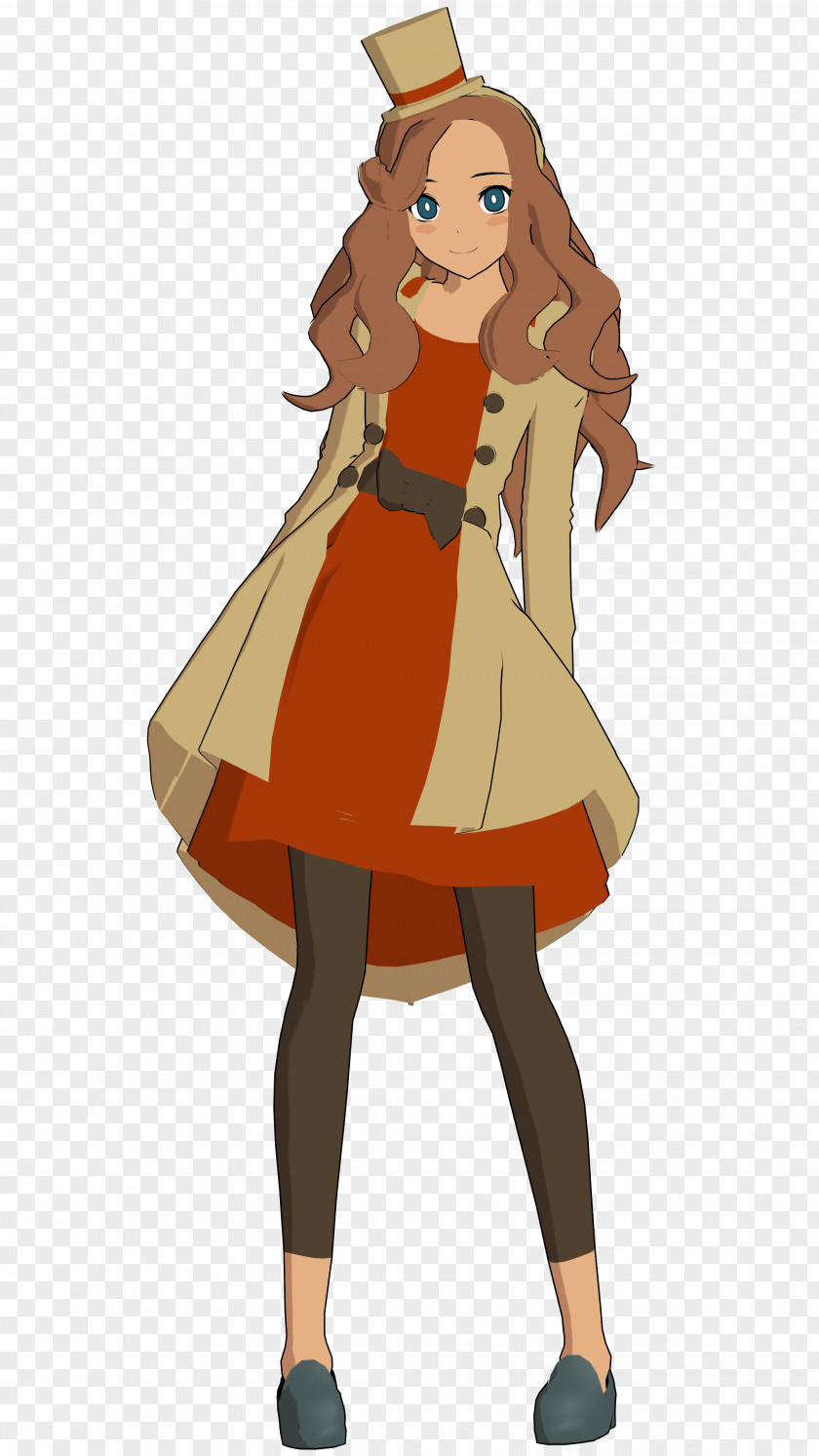 Mad Professor Layton's Mystery Journey: Katrielle And The Millionaires' Conspiracy Fan Art Video Game PNG