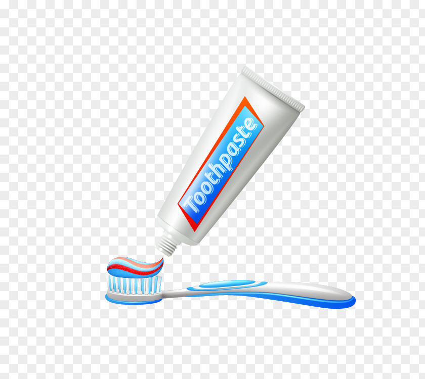 Toothpaste And Toothbrush Borste Photography PNG
