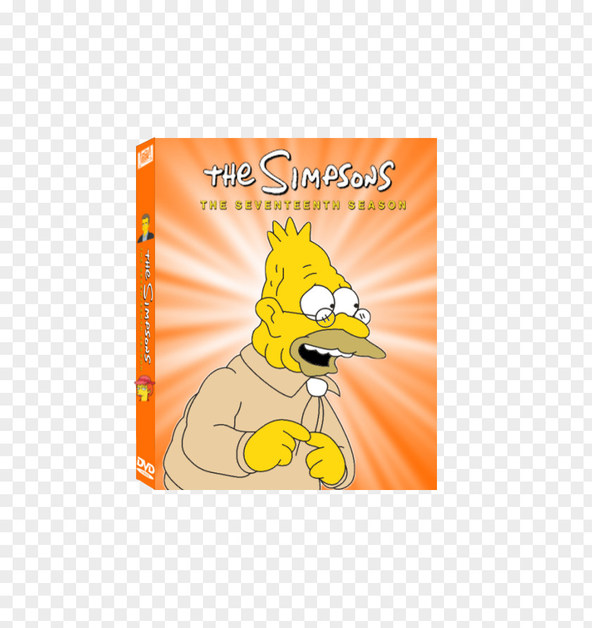 Abraham Simpson Milhouse Van Houten Cartoon DVD Season Organism PNG