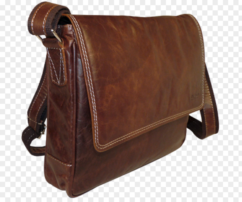 Bag Messenger Bags Leather Brown Caramel Color PNG