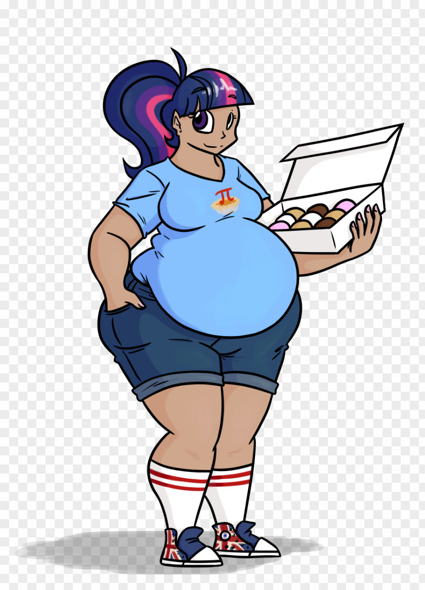 Cartoon Donut Twilight Sparkle Homo Sapiens Abdominal Obesity Adipose Tissue Rainbow Dash PNG