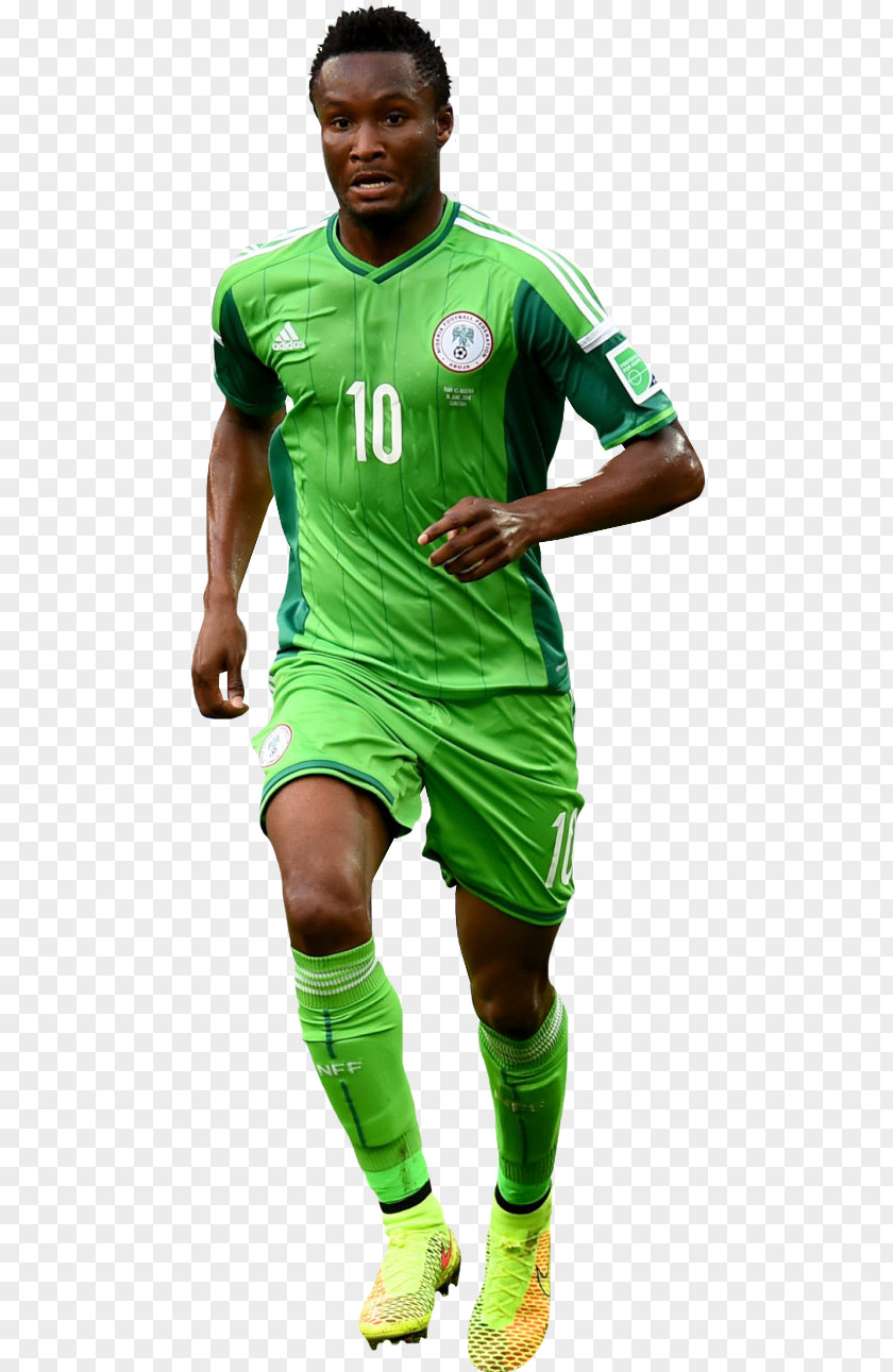 Football John Obi Mikel Nigeria National Team Player PNG